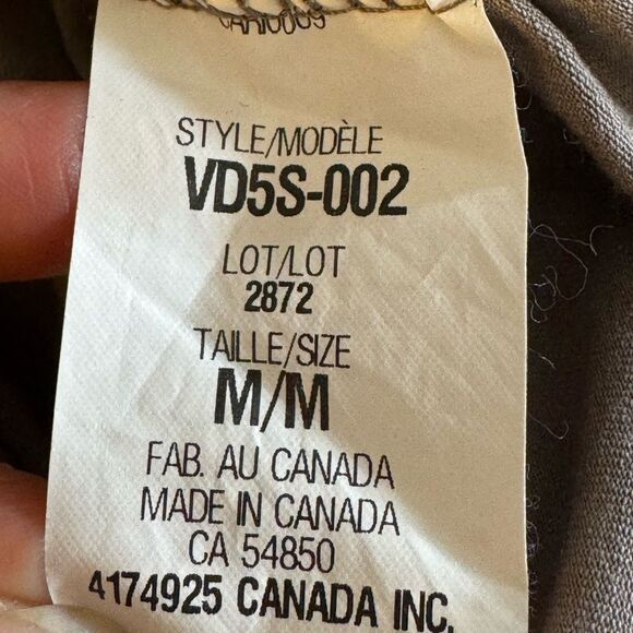 Twenty Montreal Dress Size Medium Midi ruched gray bodycon Jersey tank taupe - Picture 11 of 11